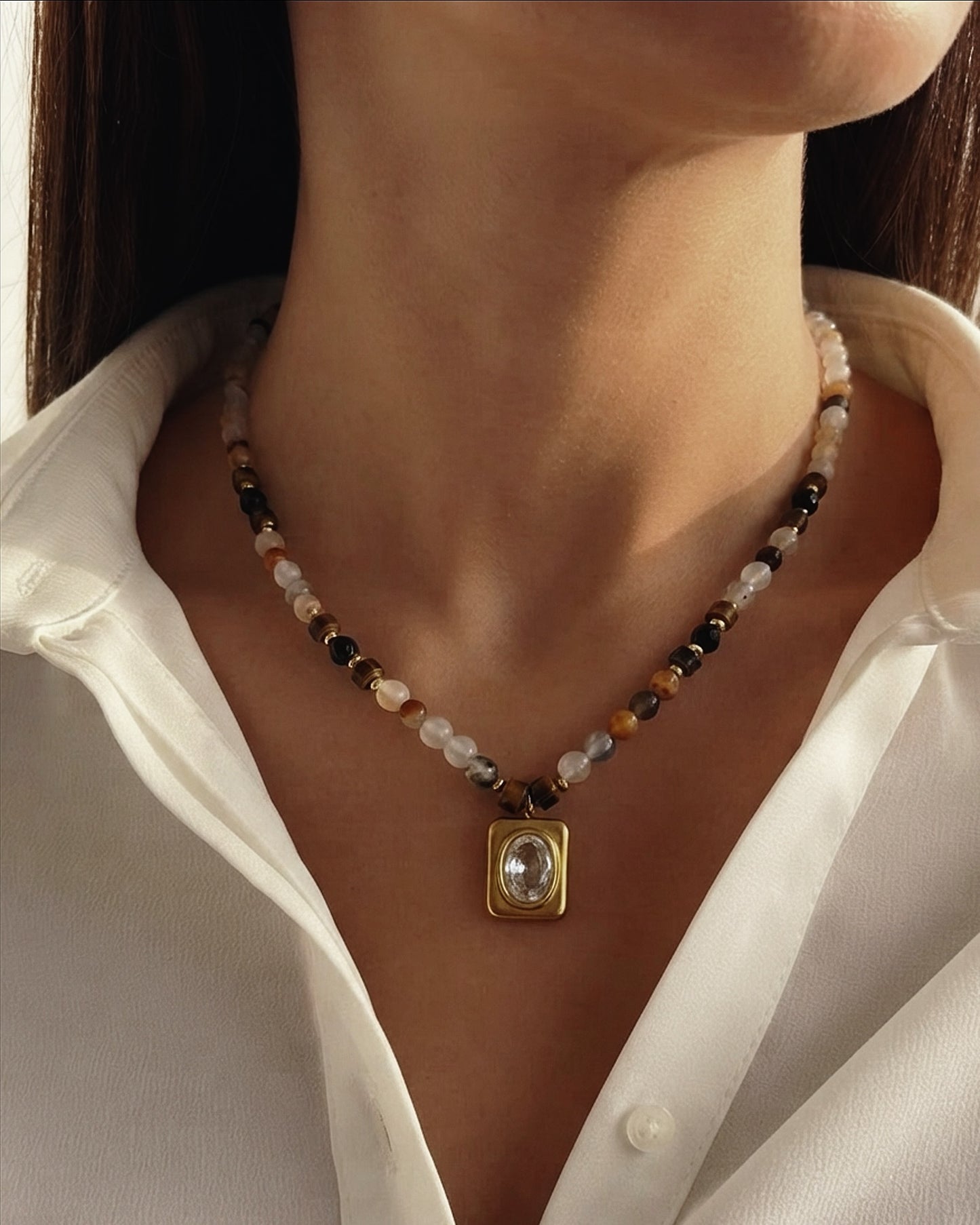 The Solstice Crystal Necklace