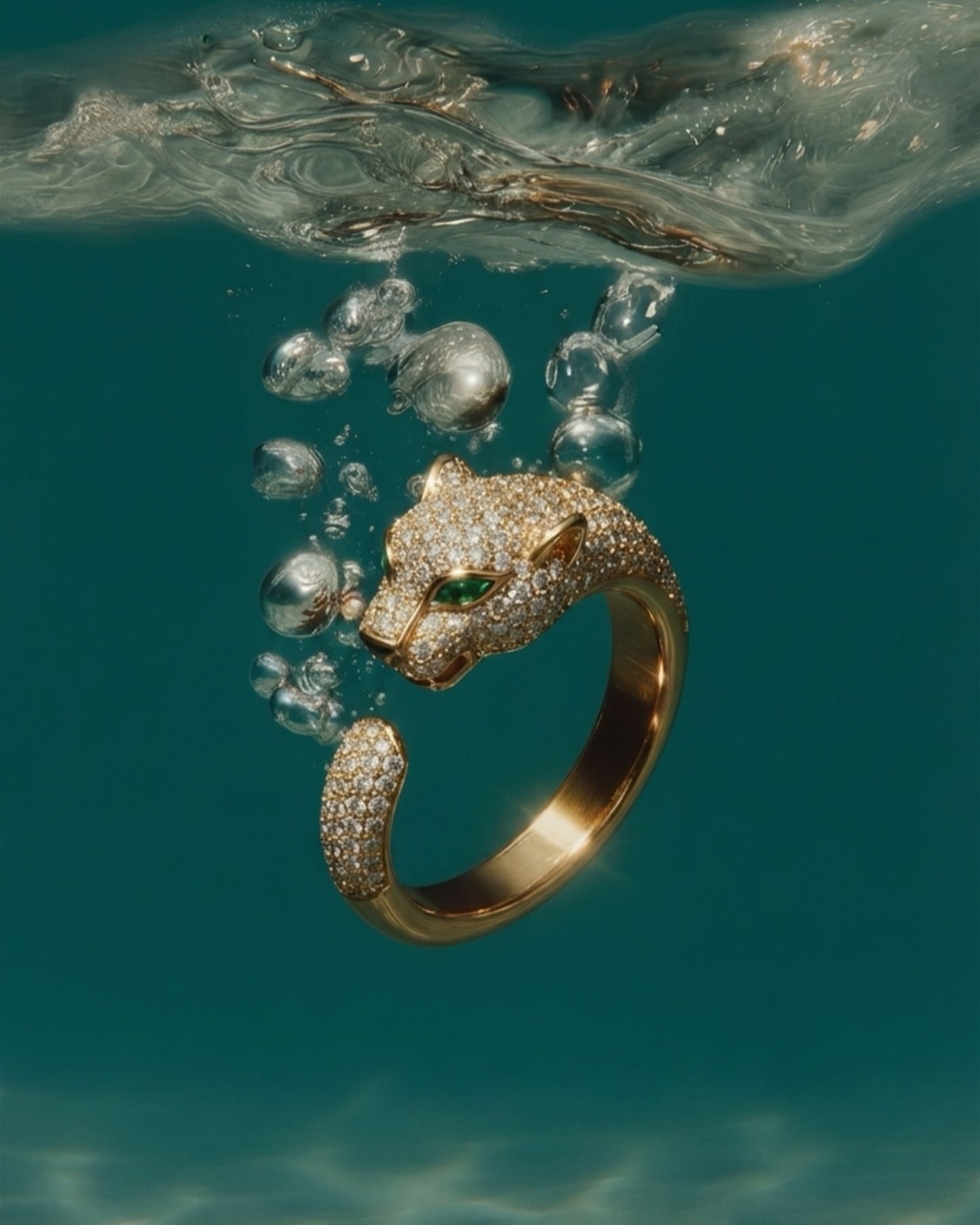 The Panthera Pavé Ring