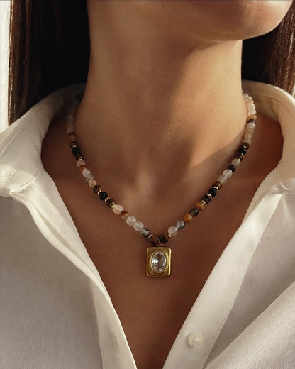 The Solstice Crystal Necklace