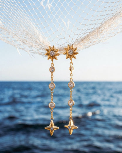 The Lumière Chain Earrings
