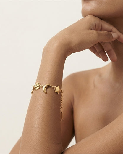 Astraea Sun and Moon Bracelet