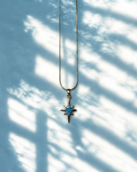The Aqua Star Necklace