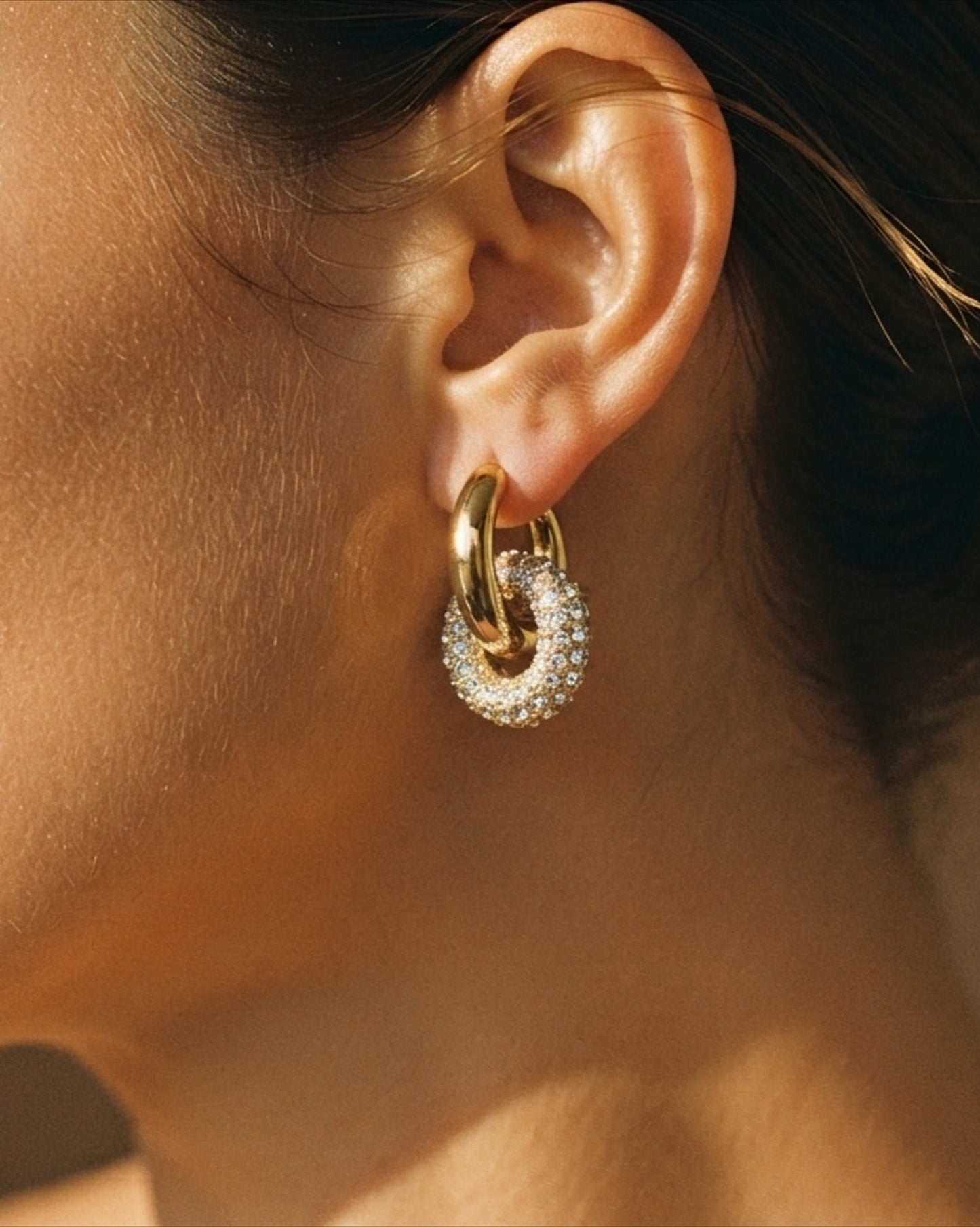 The Calypso Dual Hoops