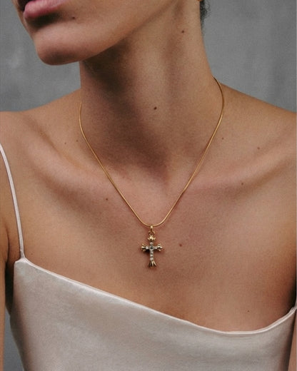 The Reliquary Cross Necklace