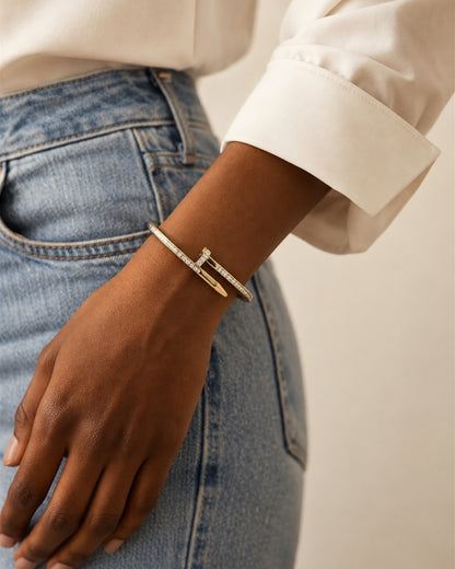 The Pavé Nail Cuff