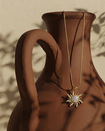 The Opalite Sun Necklace