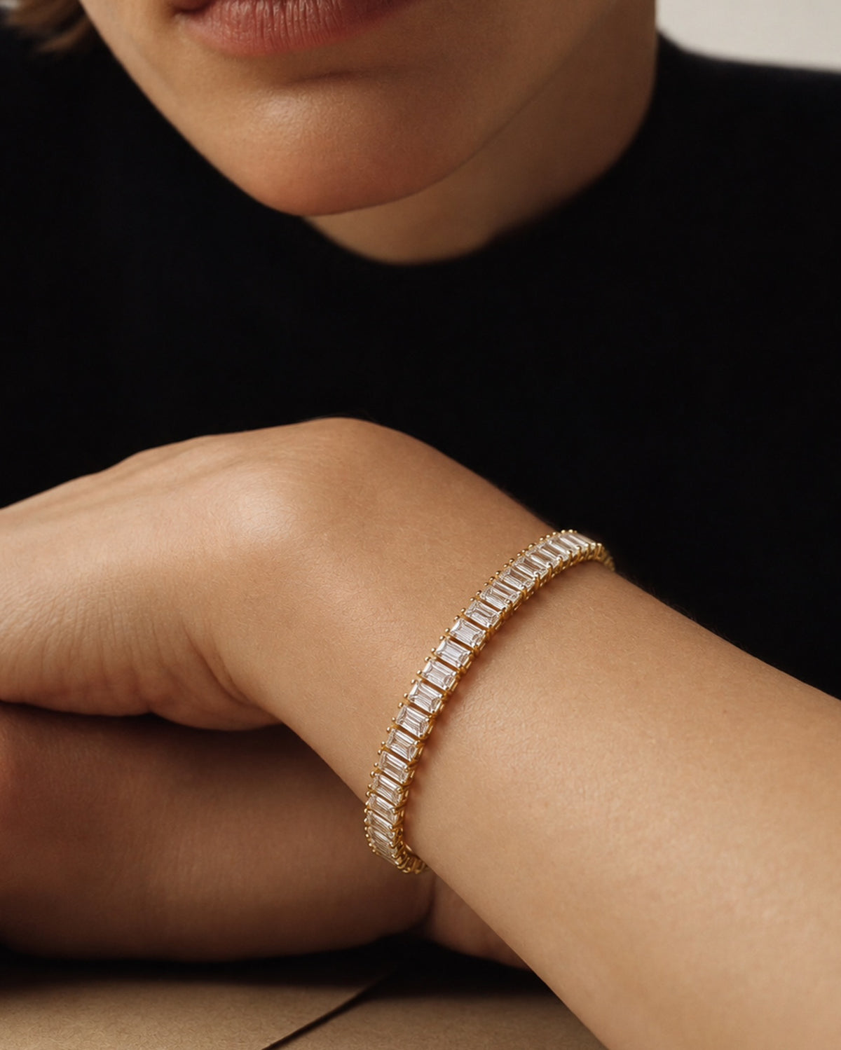 Éclat Tennis Bracelet