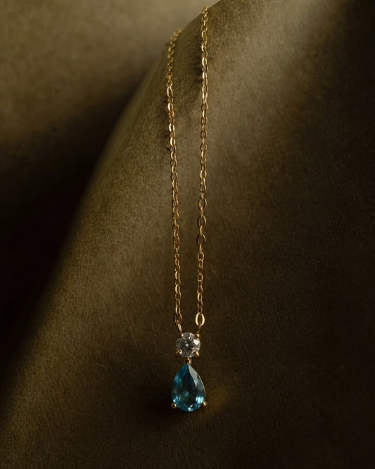 The Sapphire Duo Necklace
