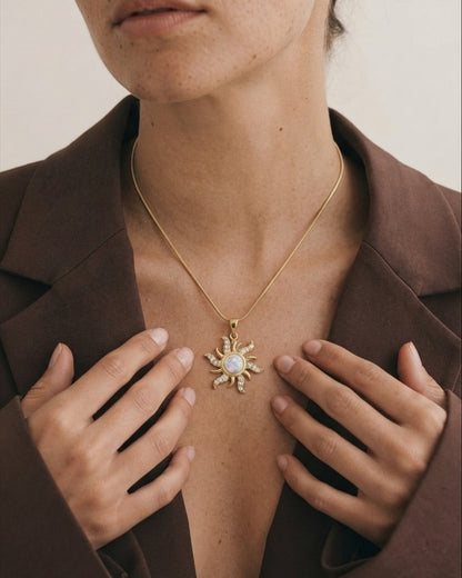 The Opalite Sun Necklace