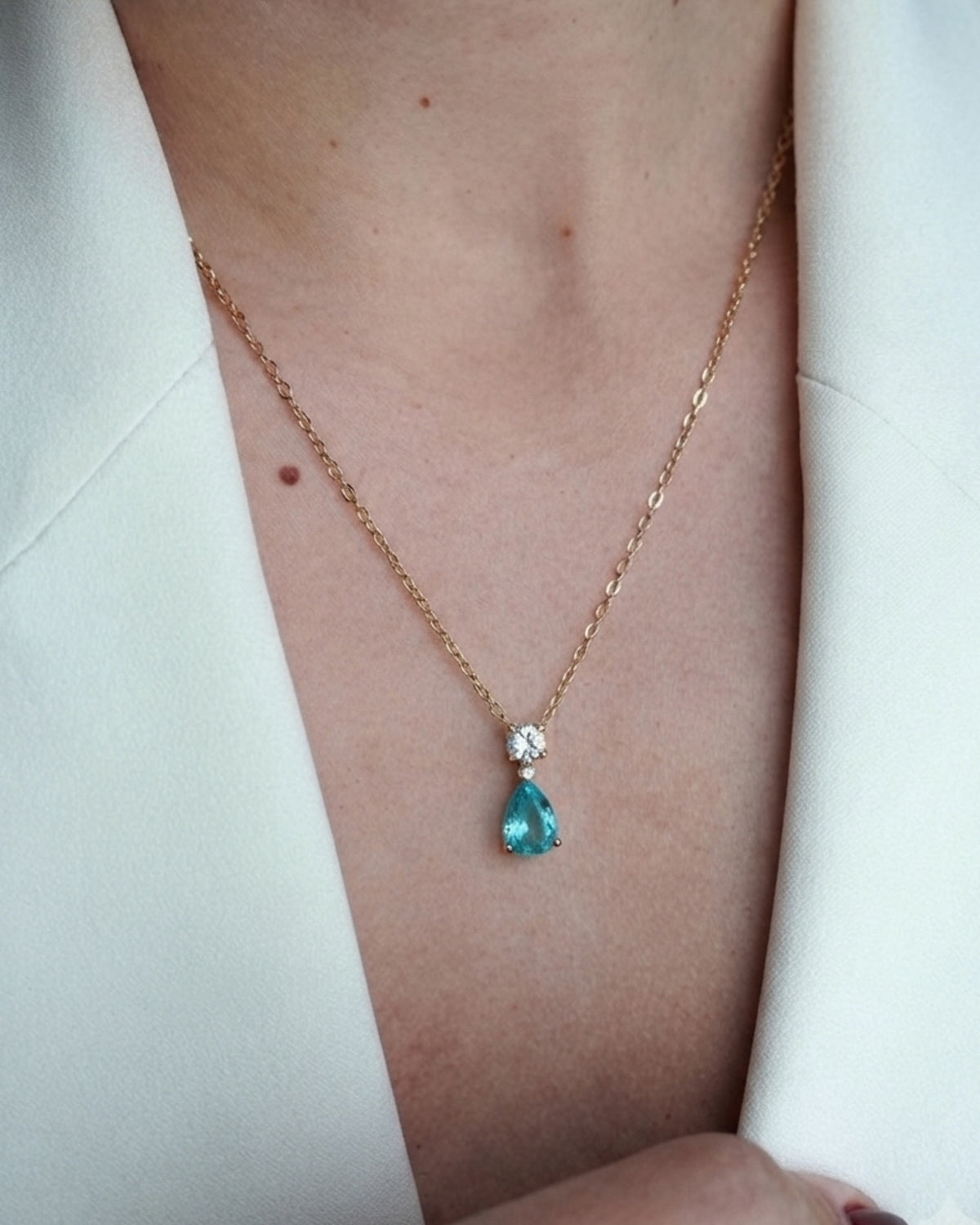 The Sapphire Duo Necklace