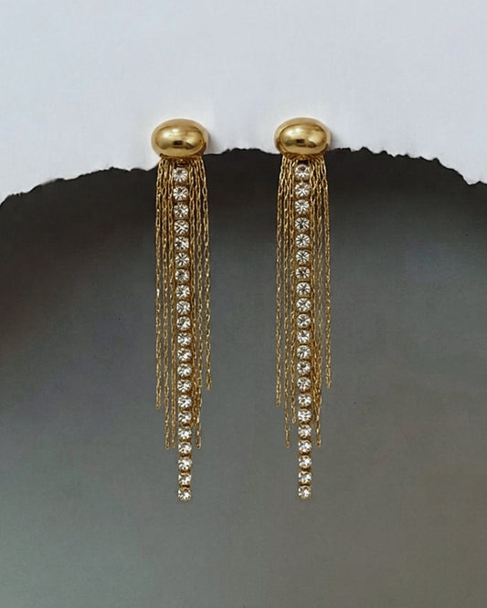 The Tinsel Drop Earrings